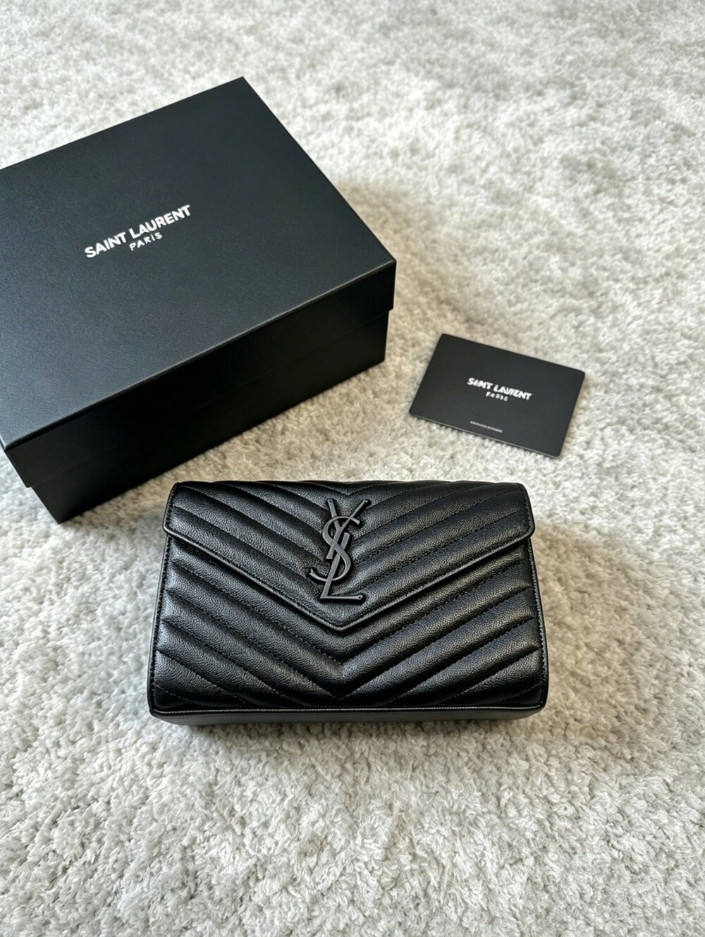 Saint Laurent Envelope Chain Walle Bag